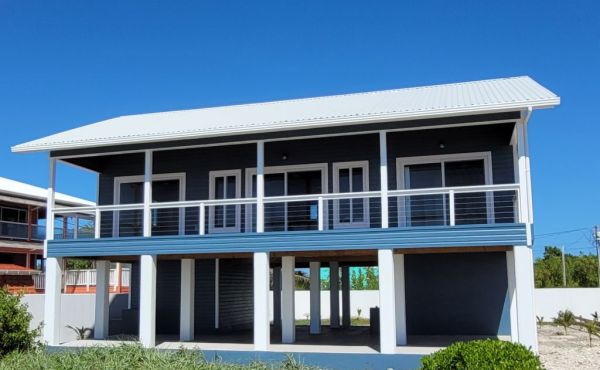 New two bed oceanfront home at the Point