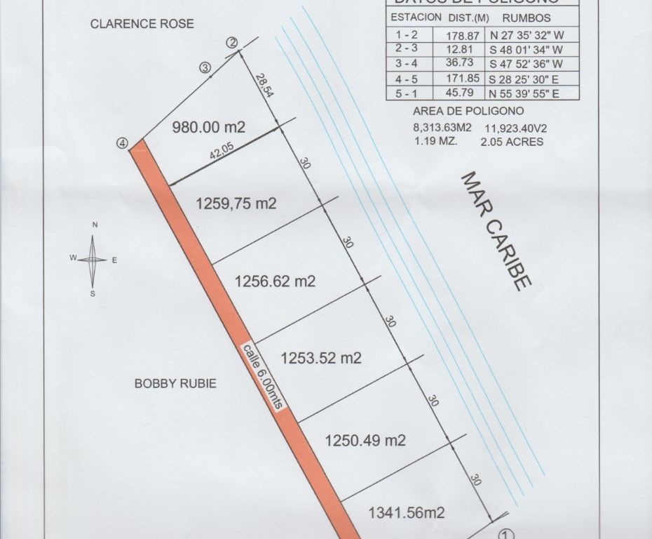 Listing ID: URE0610, Swanish Bay Utila, Bay Islands, HN - Swanish Bay Waterfront Lot 4, Photo #