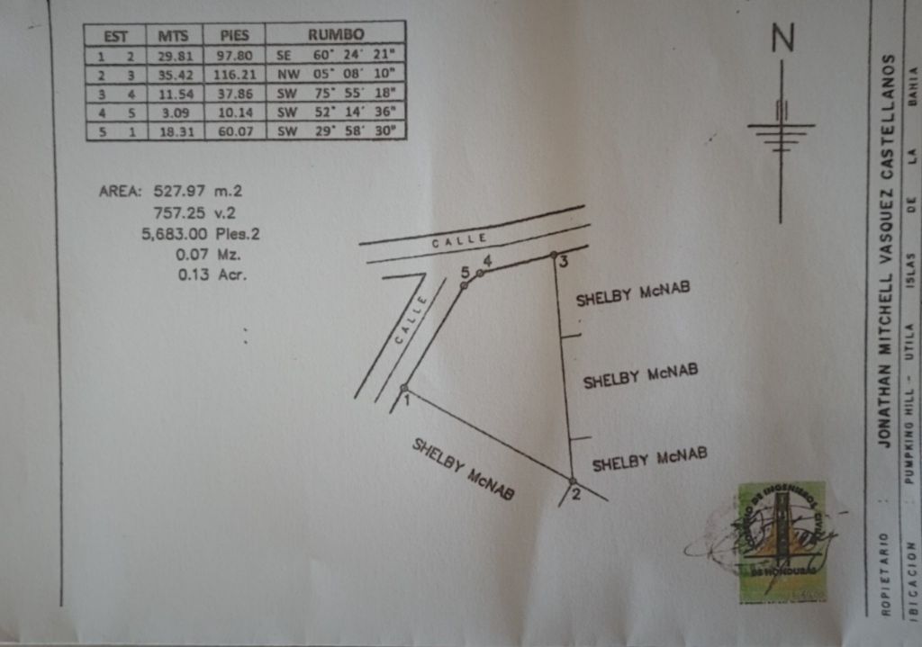 Listing ID: URE0677, Pumpkin Hill Utila, Bay Islands, HN - Pumpkin Hill With West View, Photo #