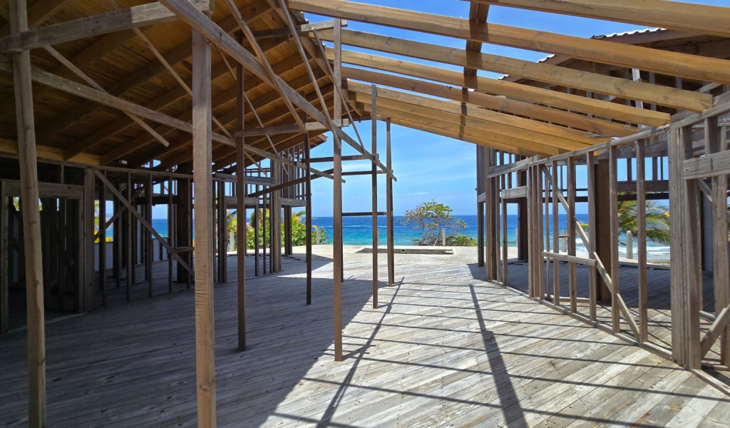 Listing ID: URE0722, Coconut Cove Utila, Bay Islands, HN - Coconut Cove Unfinished Gem, Photo #